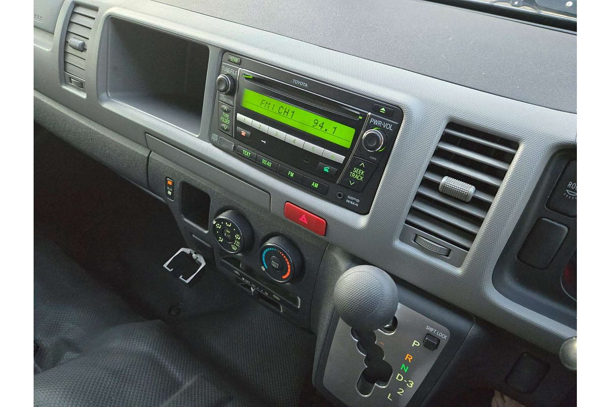 2010 Toyota Hiace Commuter KDH223R ELWB High Roof