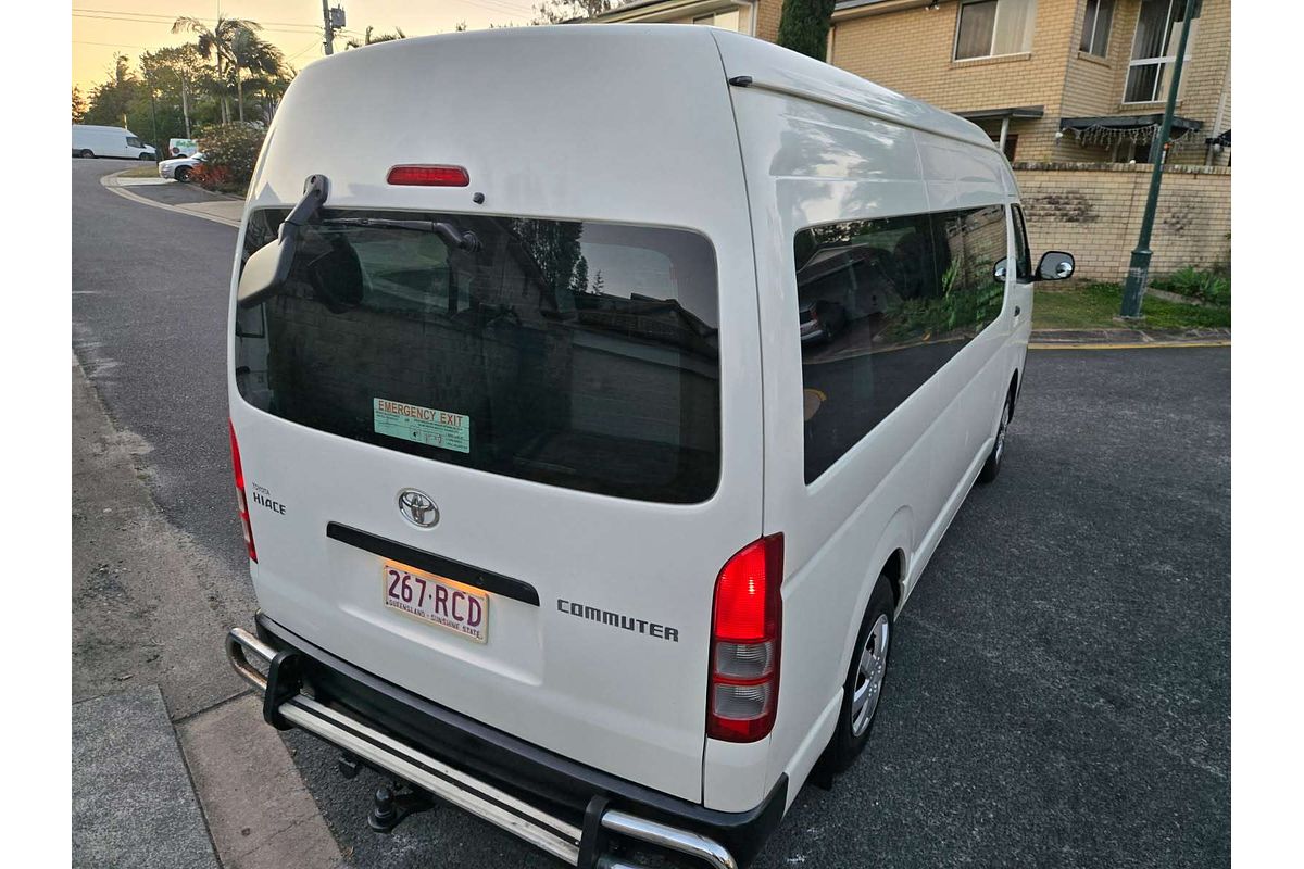 2010 Toyota Hiace Commuter KDH223R ELWB High Roof