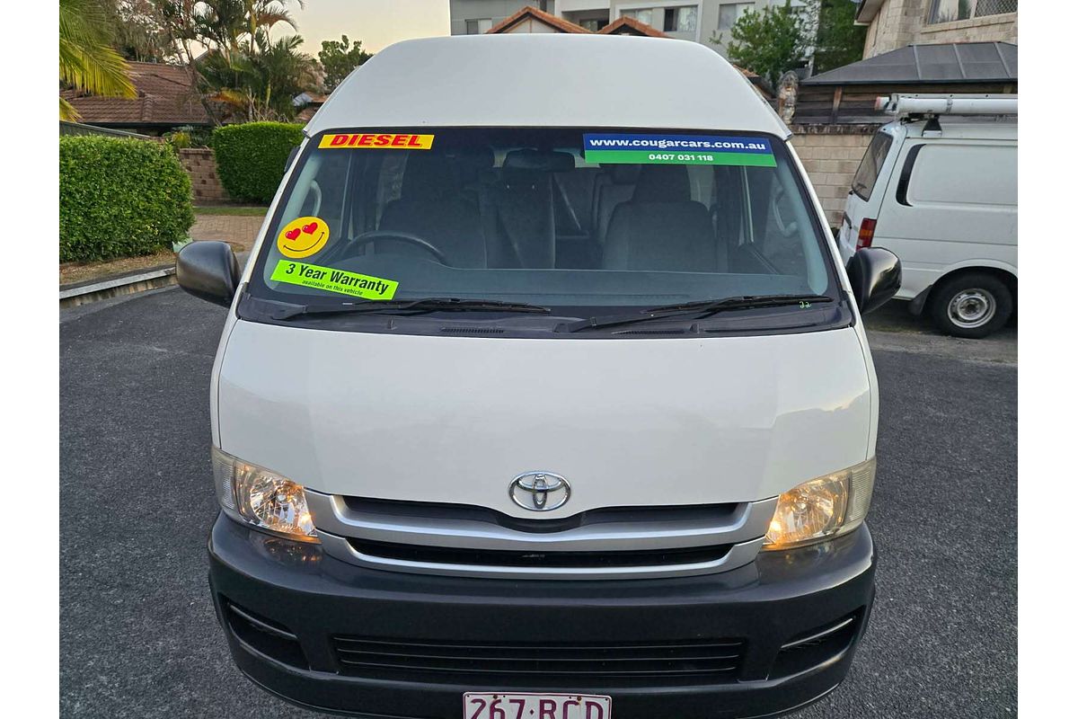 2010 Toyota Hiace Commuter KDH223R ELWB High Roof