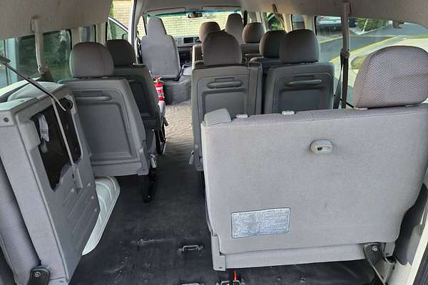 2010 Toyota Hiace Commuter KDH223R ELWB High Roof