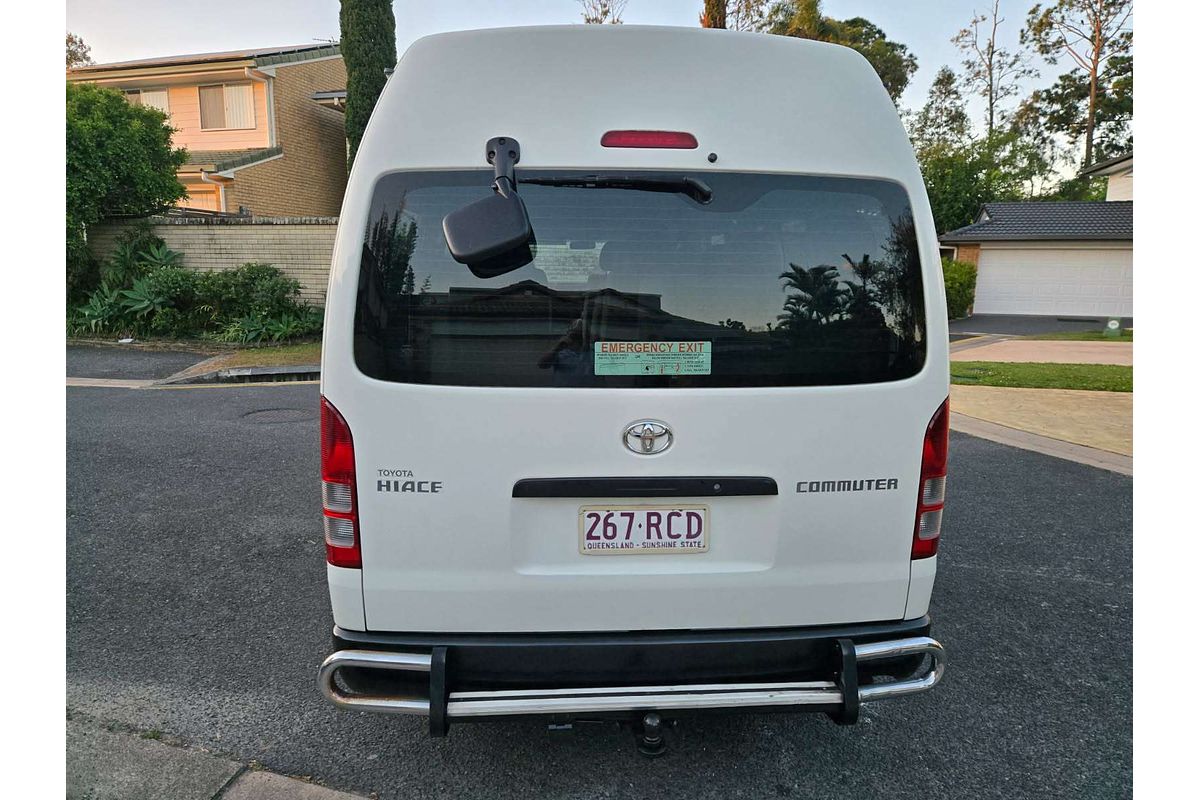 2010 Toyota Hiace Commuter KDH223R ELWB High Roof
