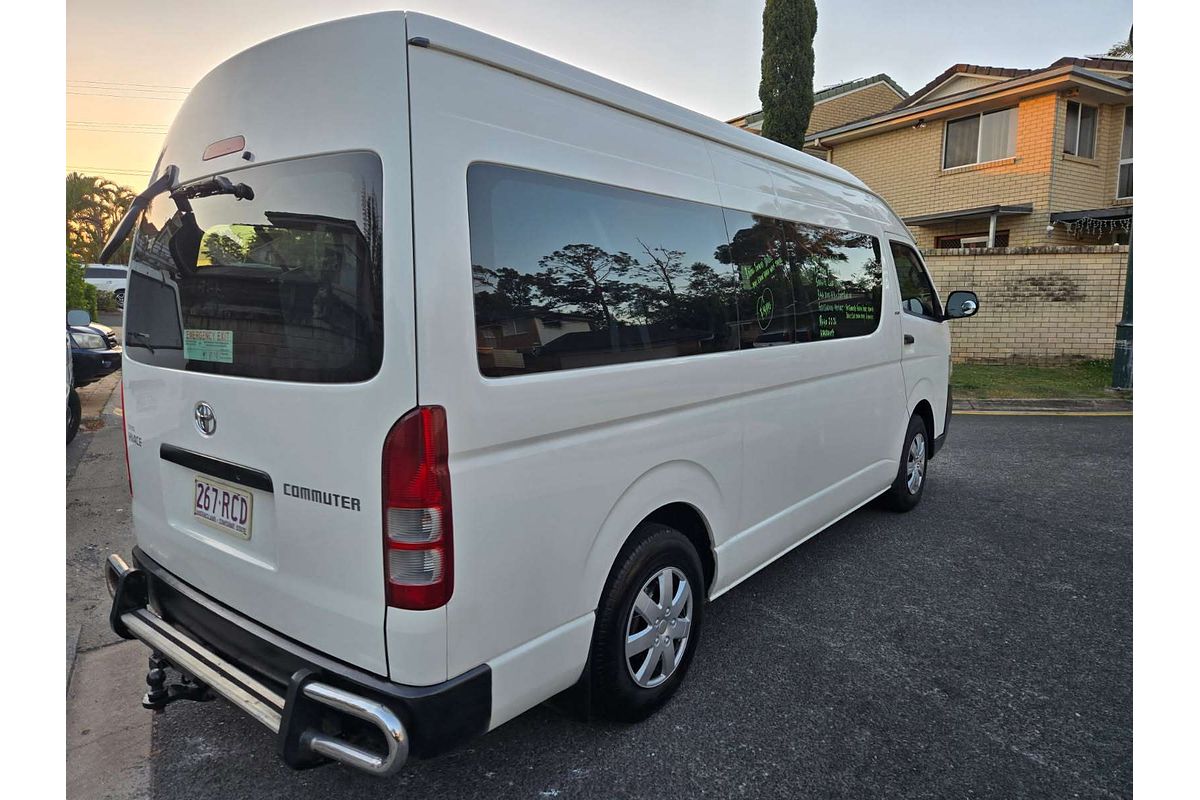 2010 Toyota Hiace Commuter KDH223R ELWB High Roof