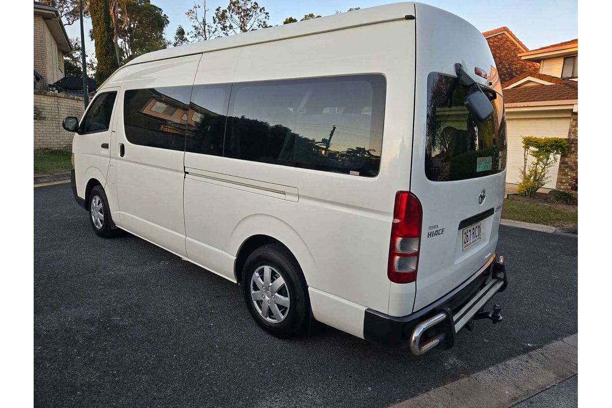 2010 Toyota Hiace Commuter KDH223R ELWB High Roof