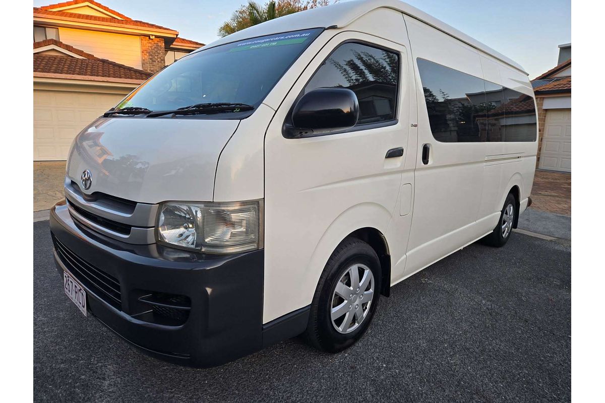 2010 Toyota Hiace Commuter KDH223R ELWB High Roof