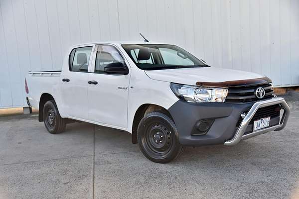 2017 Toyota Hilux Workmate TGN121R Rear Wheel Drive