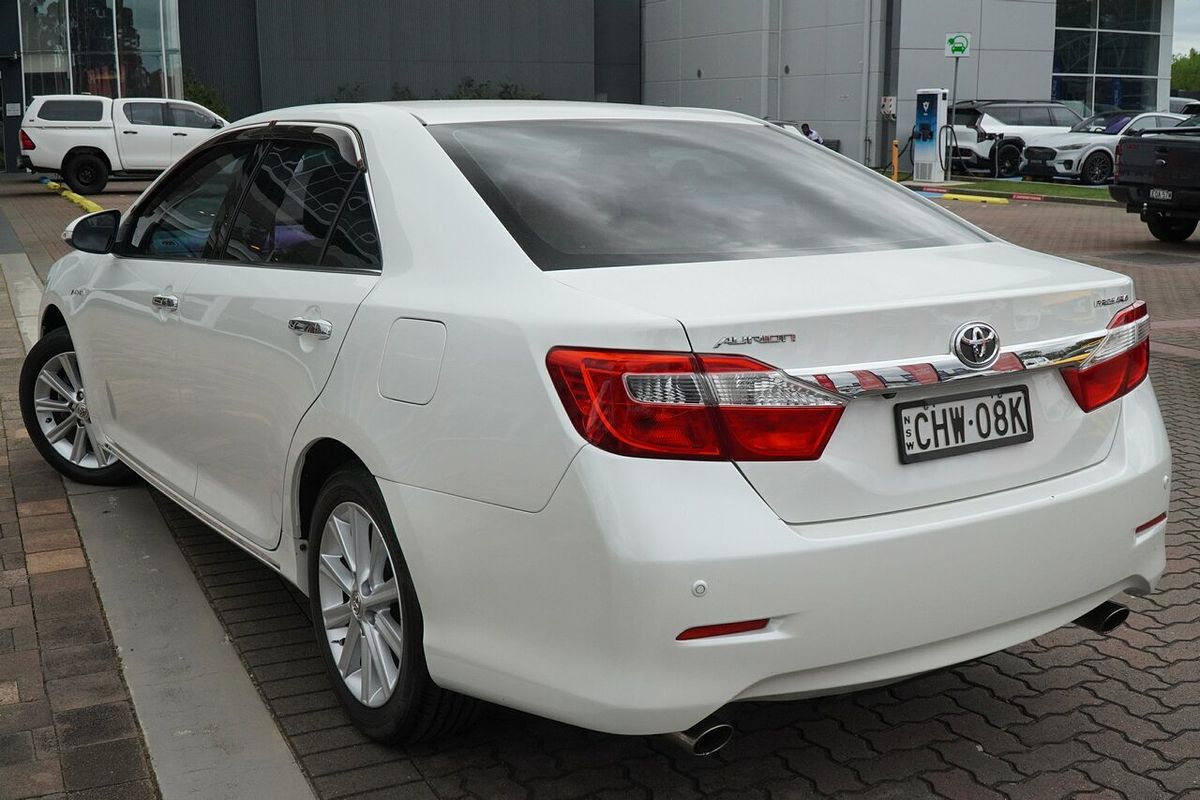 2012 Toyota Aurion Presara GSV50R