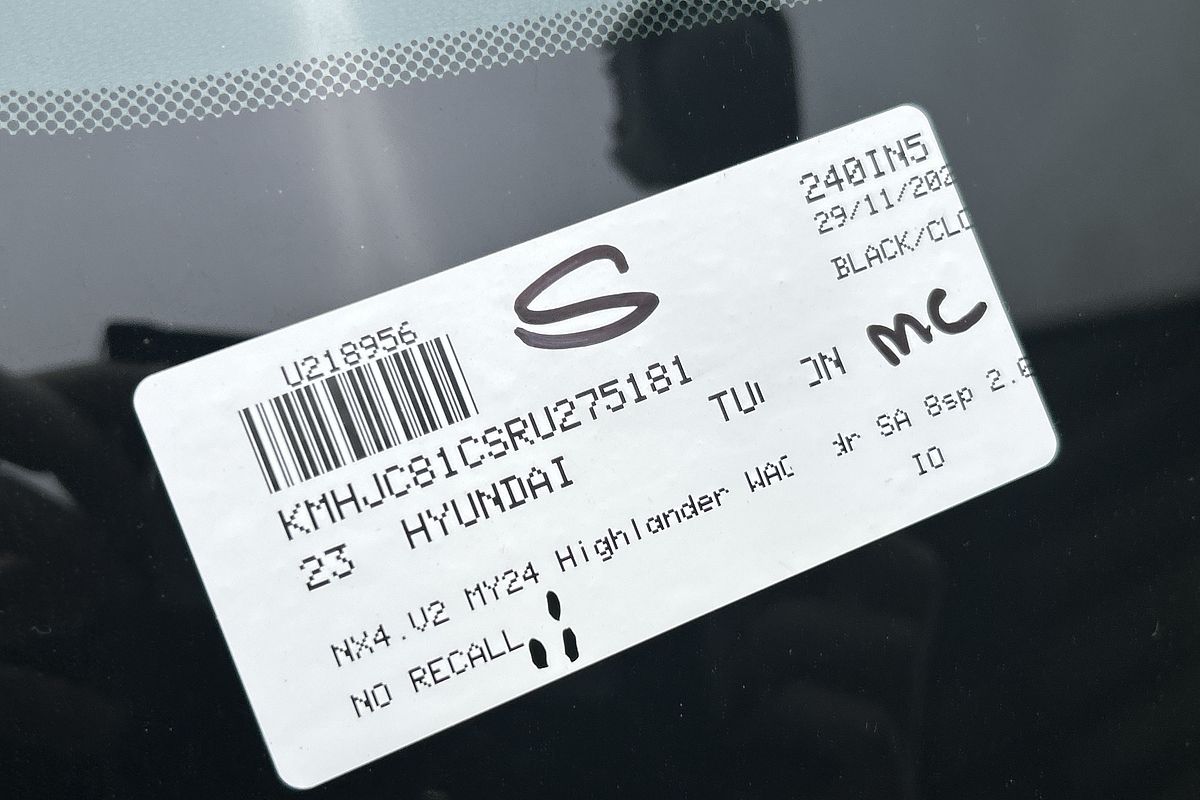 2023 Hyundai Tucson Highlander NX4.V2