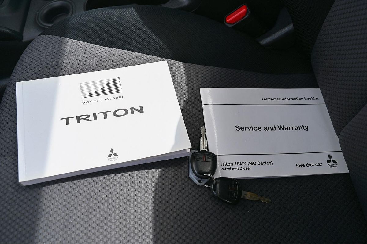 2016 Mitsubishi Triton GLX MQ Rear Wheel Drive