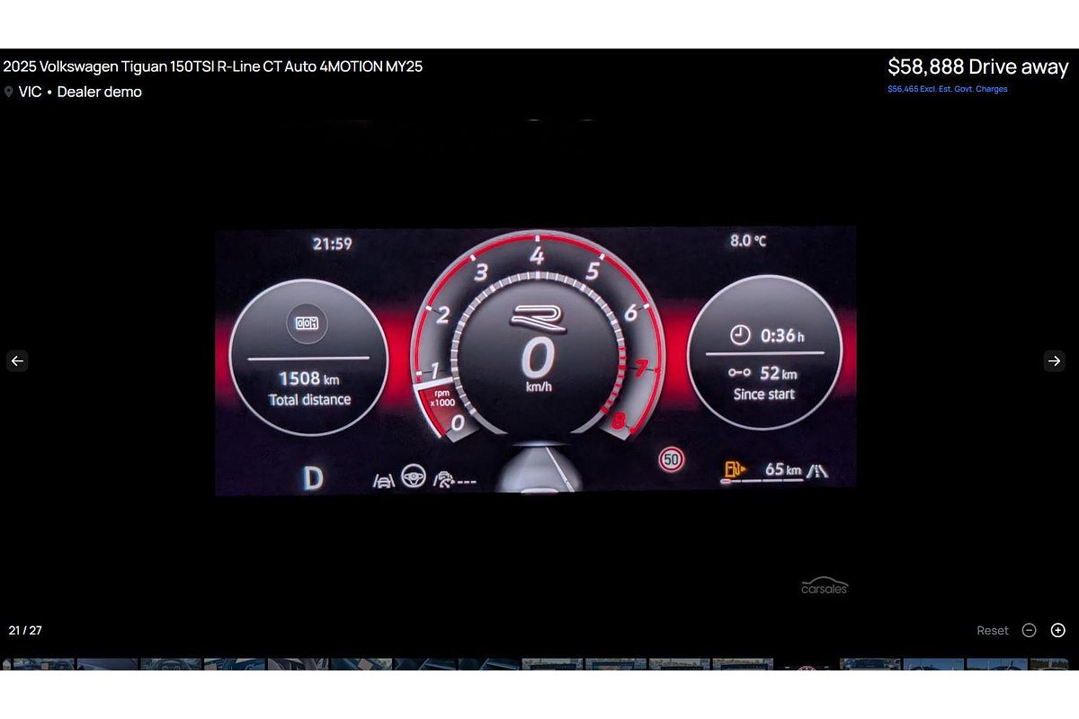 2025 Volkswagen Tayron 195TSI R-Line R4