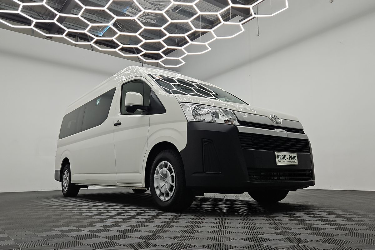 2019 Toyota Hiace Commuter GDH322R ELWB High Roof