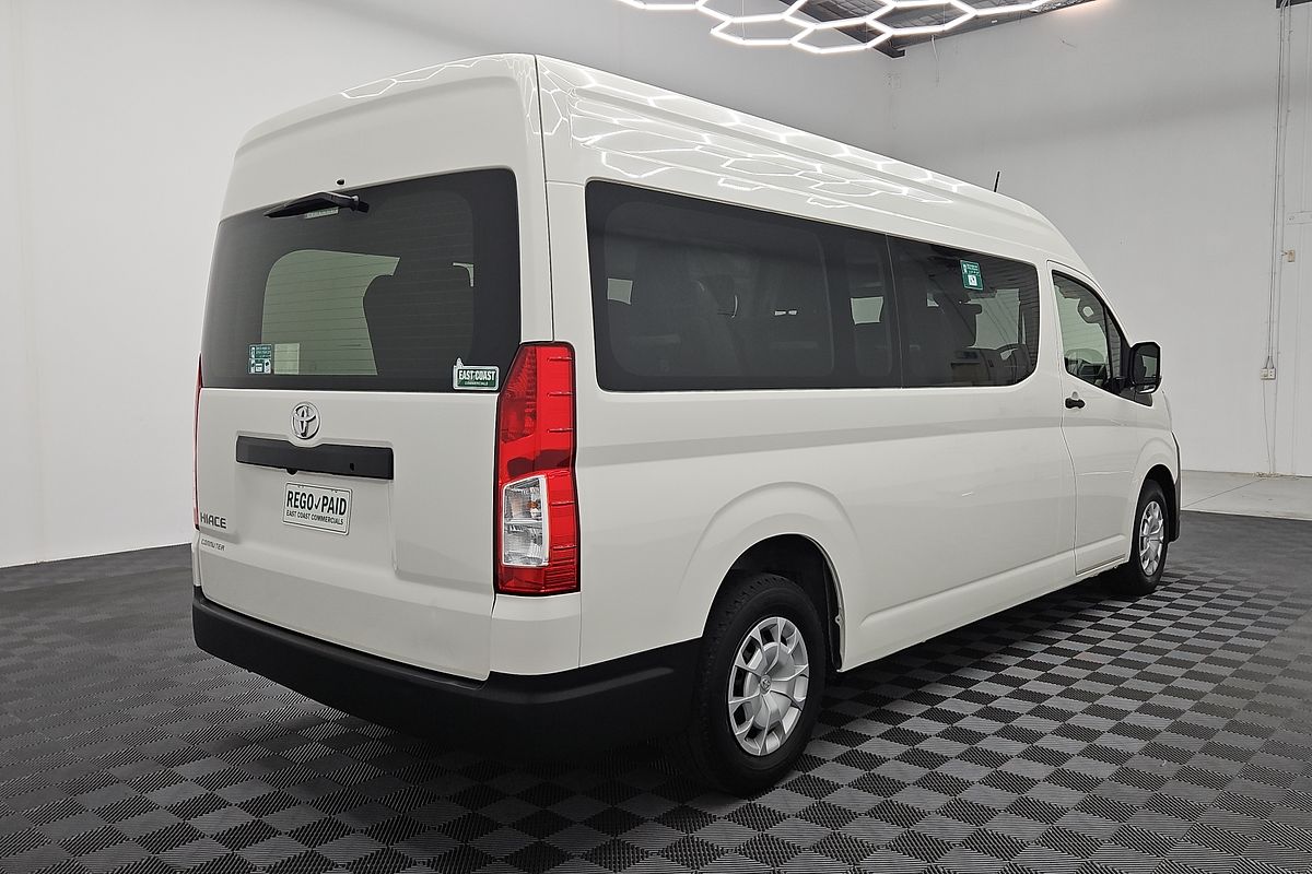 2019 Toyota Hiace Commuter GDH322R ELWB High Roof