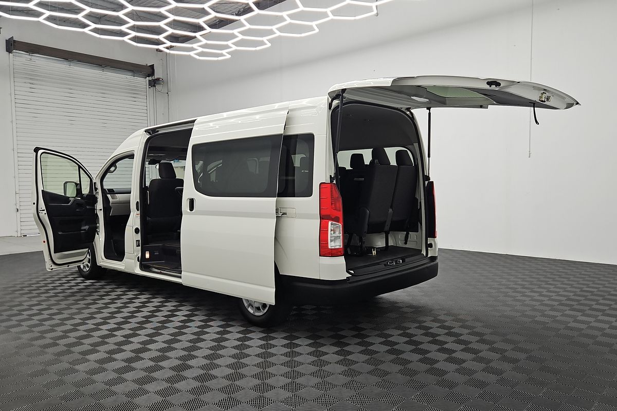 2019 Toyota Hiace Commuter GDH322R ELWB High Roof