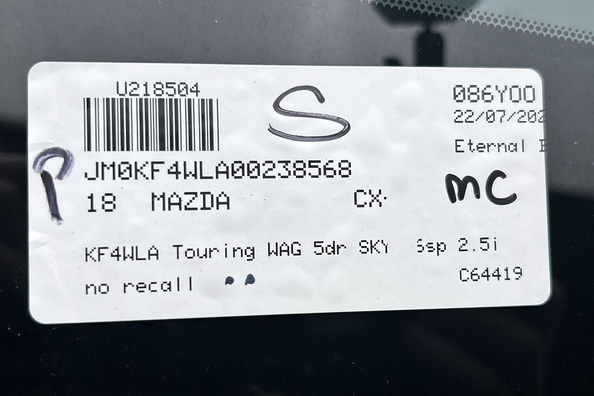 2018 Mazda CX-5 Touring KF Series