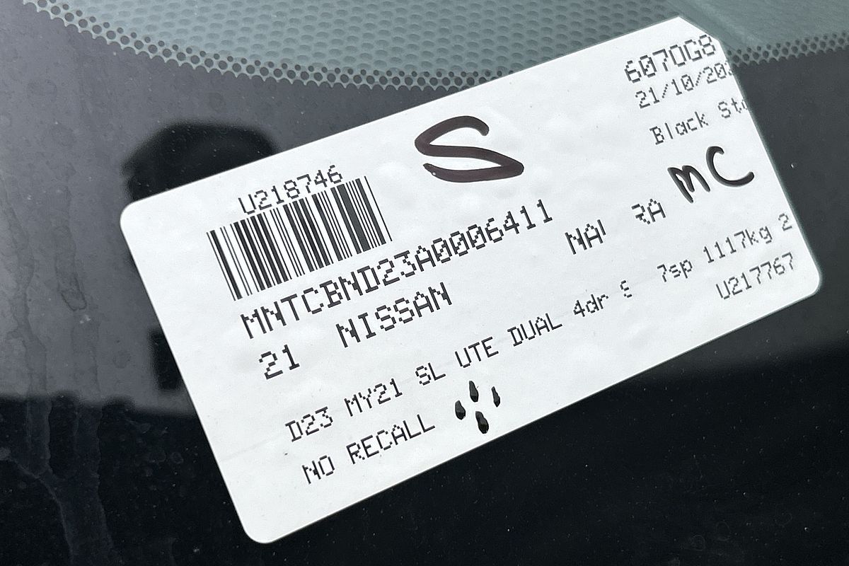 2021 Nissan Navara SL D23 4X4