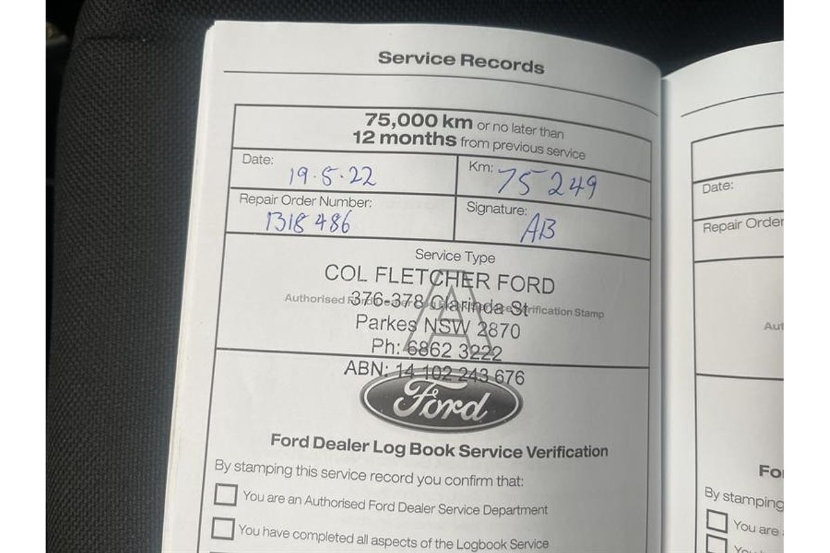 2018 Ford Ranger XL PX MkII 4X4 3.2L