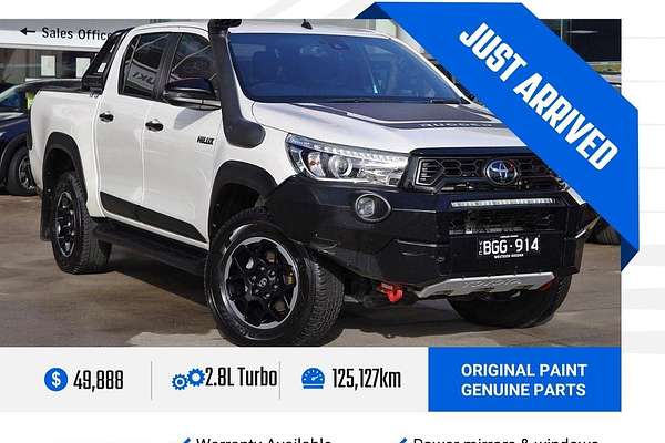 2019 Toyota Hilux Rugged X GUN126R 4X4