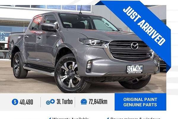 2022 Mazda BT-50 XTR TF Rear Wheel Drive