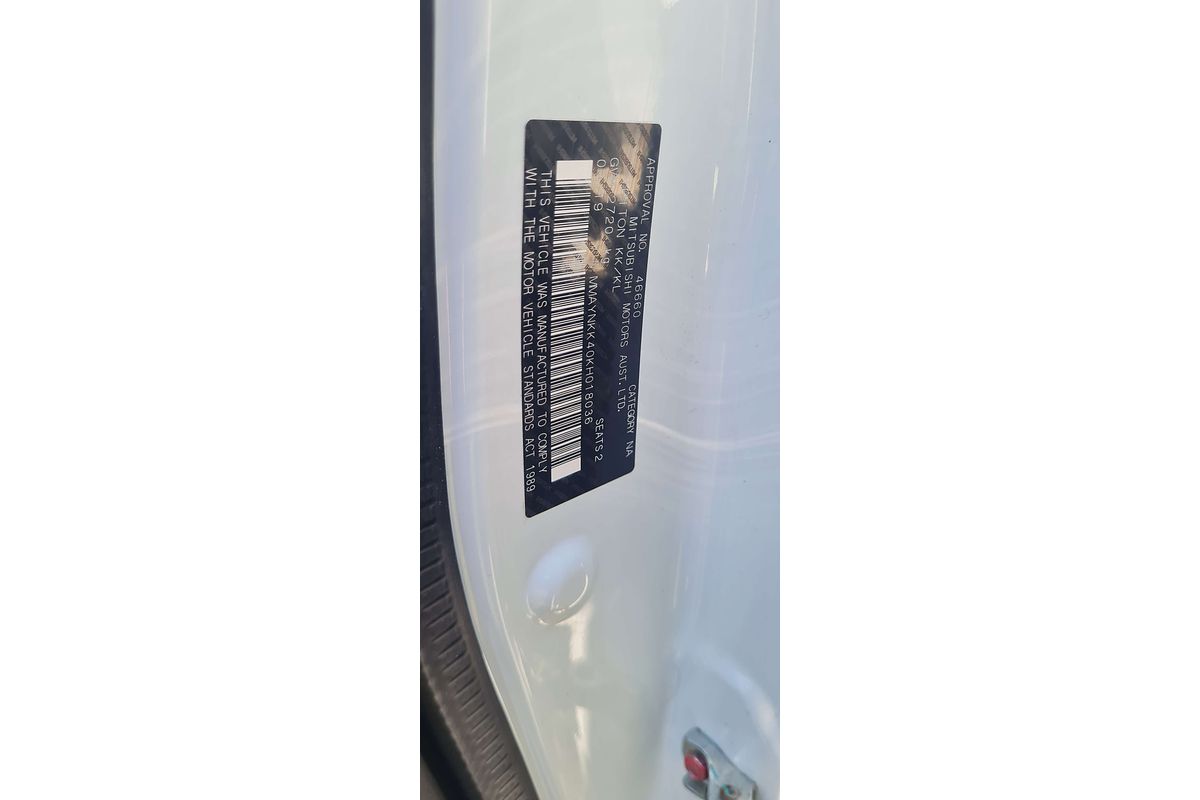 2019 Mitsubishi Triton GLX MR Rear Wheel Drive