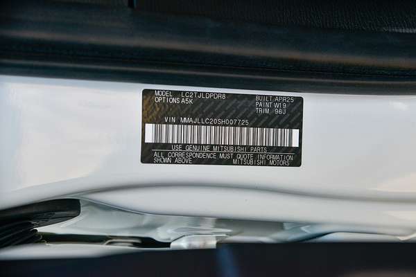 2025 Mitsubishi Triton GLX-R MV 4X4