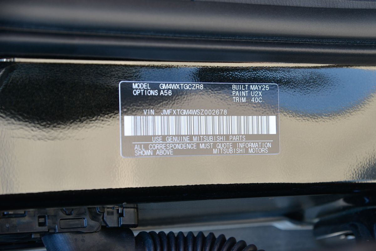 2025 Mitsubishi Outlander Exceed Tourer ZM