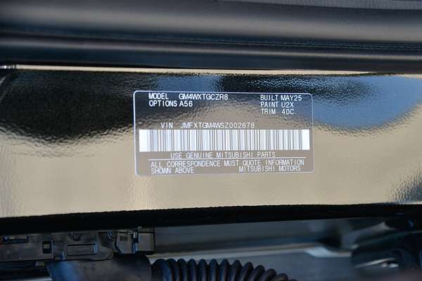 2025 Mitsubishi Outlander Exceed Tourer ZM