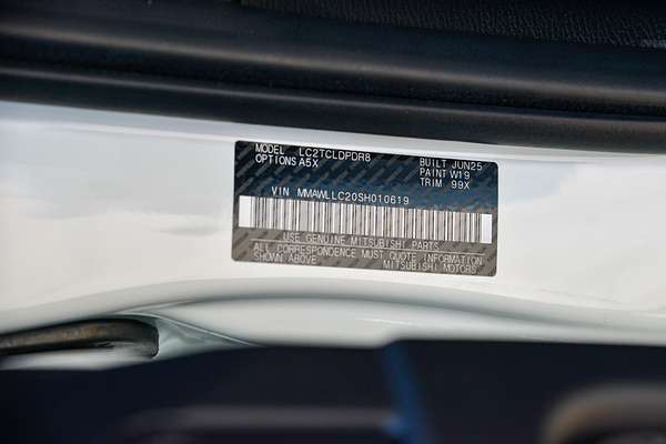 2025 Mitsubishi Triton GLX MV 4X4