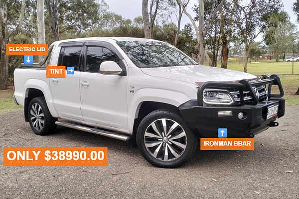 2019 Volkswagen Amarok TDI580 Ultimate 2H 4X4