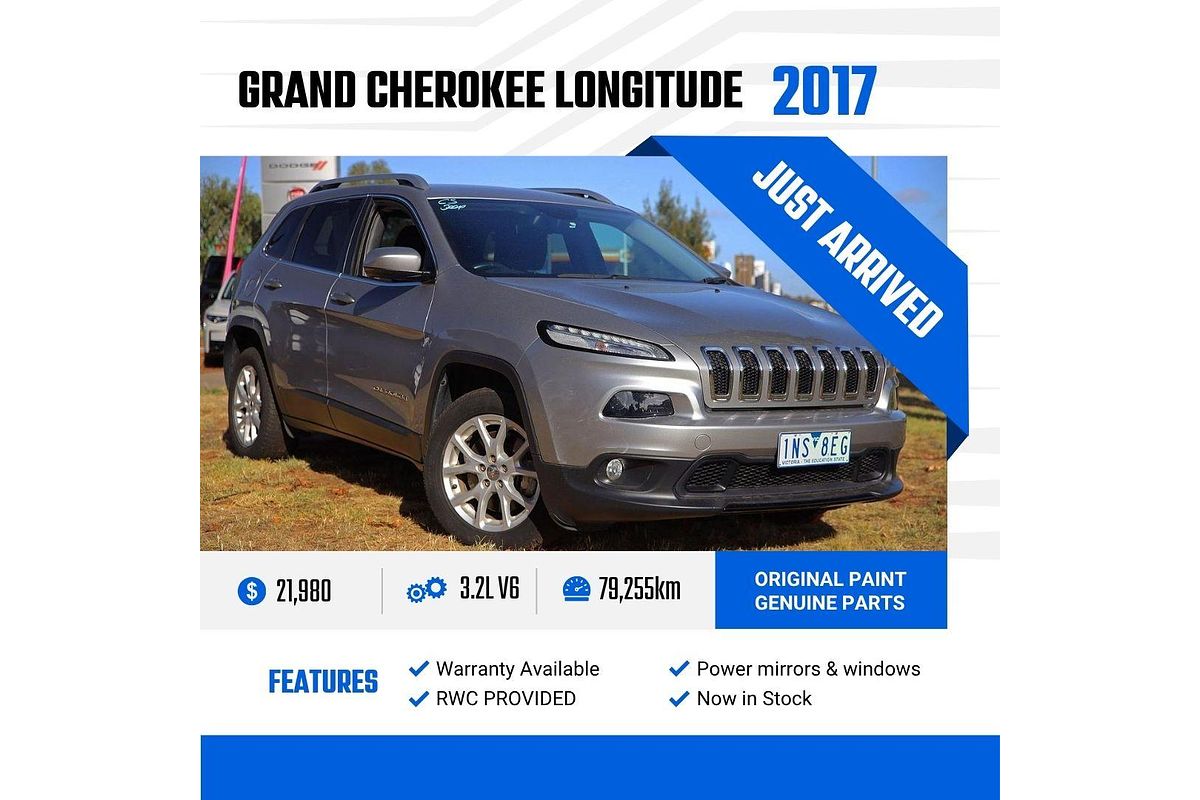 2017 Jeep Cherokee Longitude KL