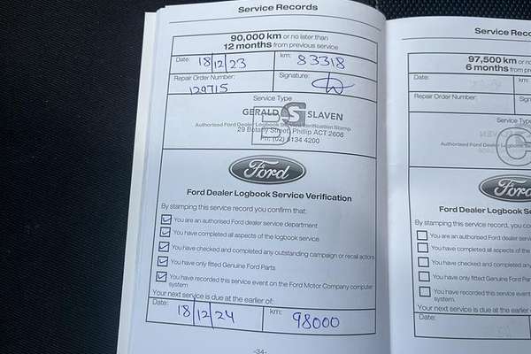 2021 Ford Ranger XLT PX MkIII 4X4 2.0L