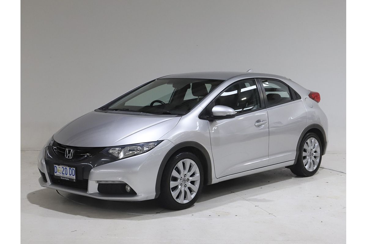 2013 Honda CIVIC VTi 5 SP AUTOMATIC 4D SEDAN 4CYL