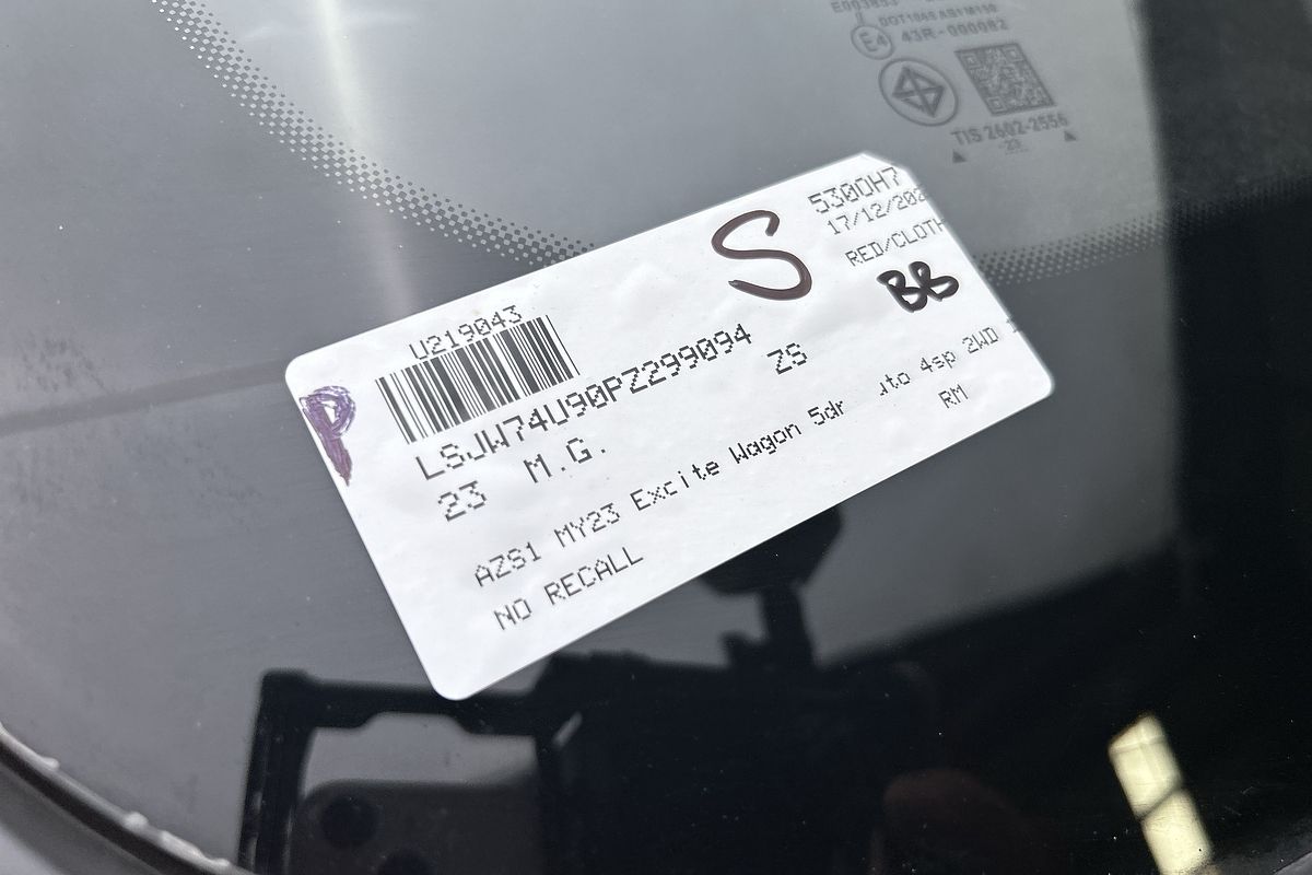 2023 MG ZS Excite AZS1