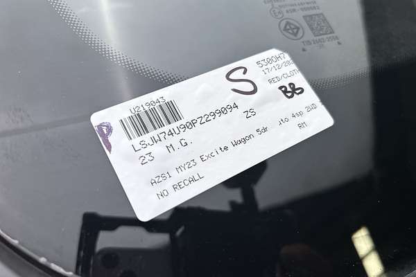 2023 MG ZS Excite AZS1