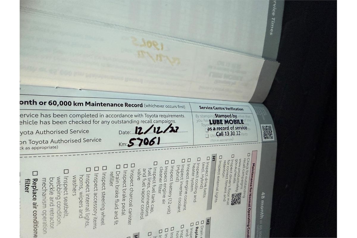 2020 Toyota Corolla Ascent Sport Hybrid ZWE211R