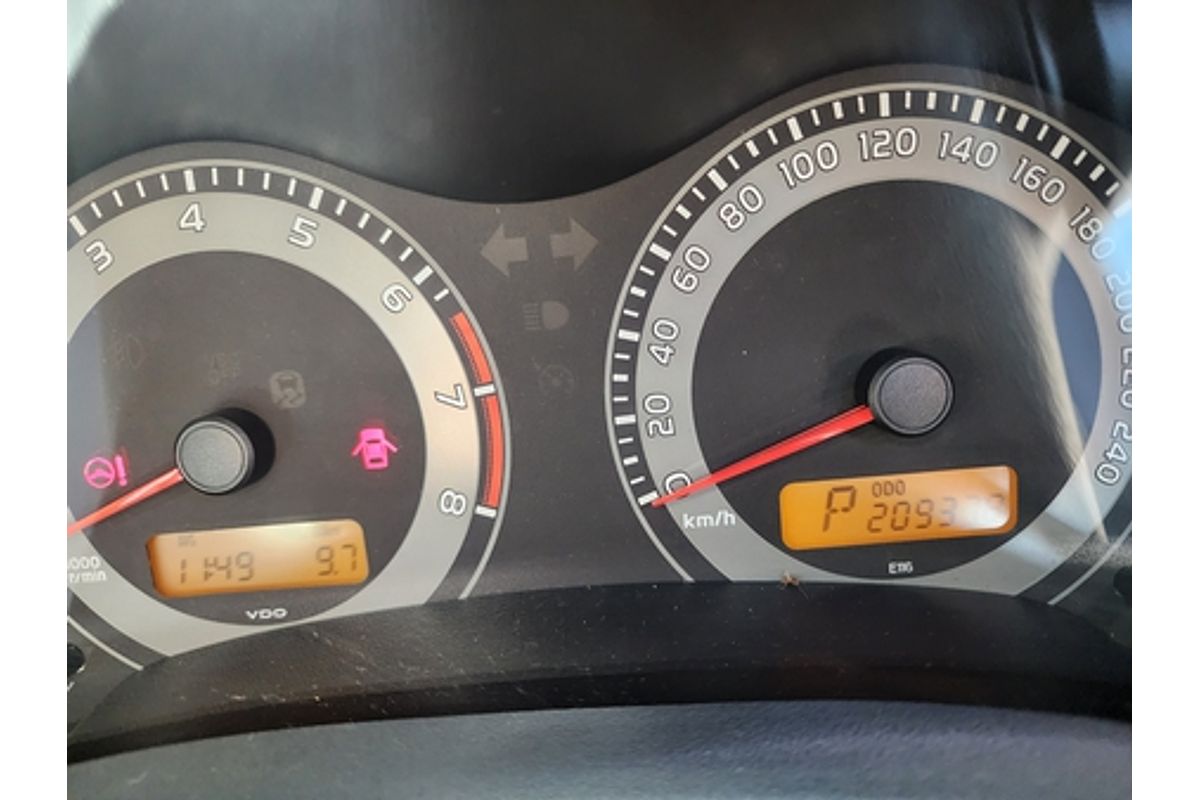 2010 Toyota Corolla Ascent ZRE152R