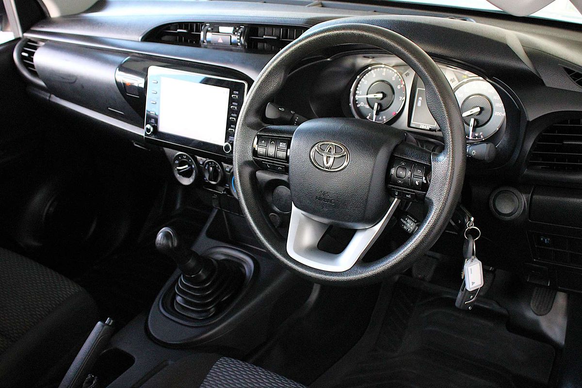 2022 Toyota Hilux Workmate TGN121R Rear Wheel Drive