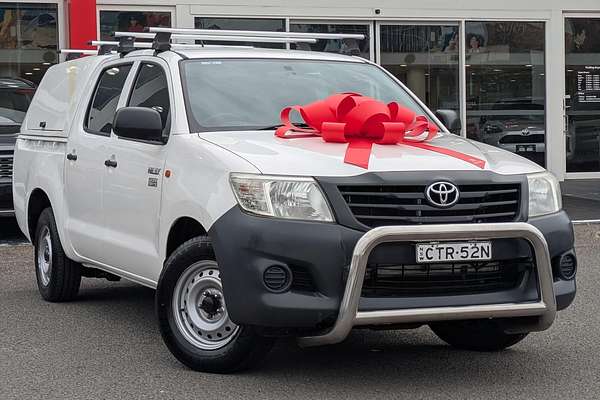 2014 Toyota Hilux Workmate TGN16R Rear Wheel Drive