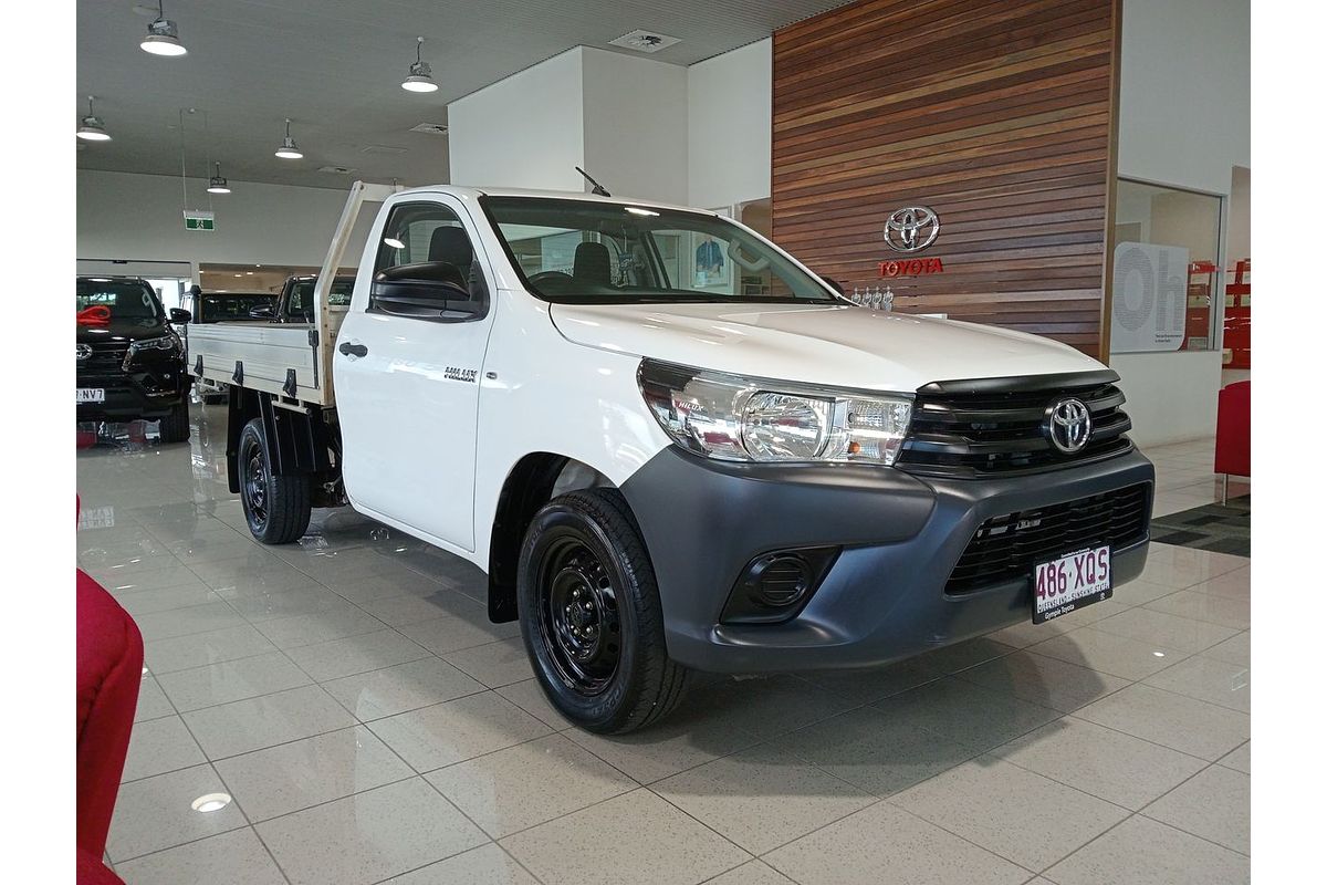 2017 Toyota Hilux Workmate TGN121R Rear Wheel Drive