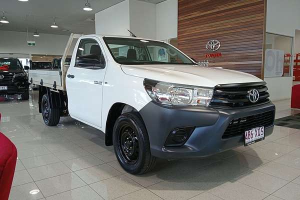 2017 Toyota Hilux Workmate TGN121R Rear Wheel Drive