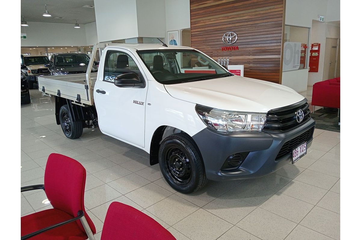 2017 Toyota Hilux Workmate TGN121R Rear Wheel Drive