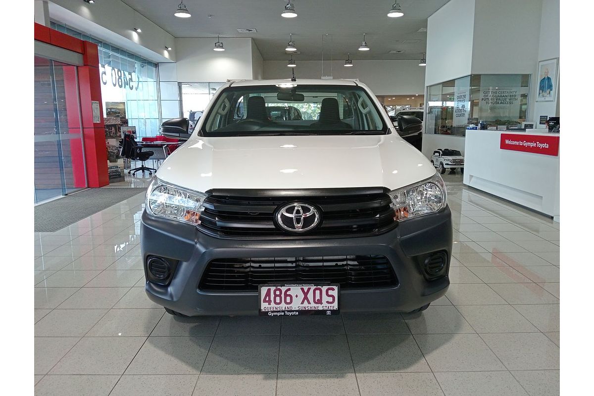 2017 Toyota Hilux Workmate TGN121R Rear Wheel Drive