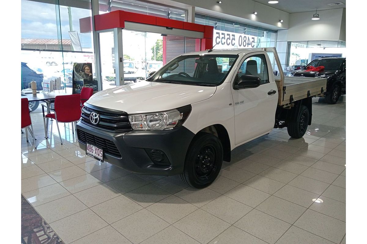 2017 Toyota Hilux Workmate TGN121R Rear Wheel Drive
