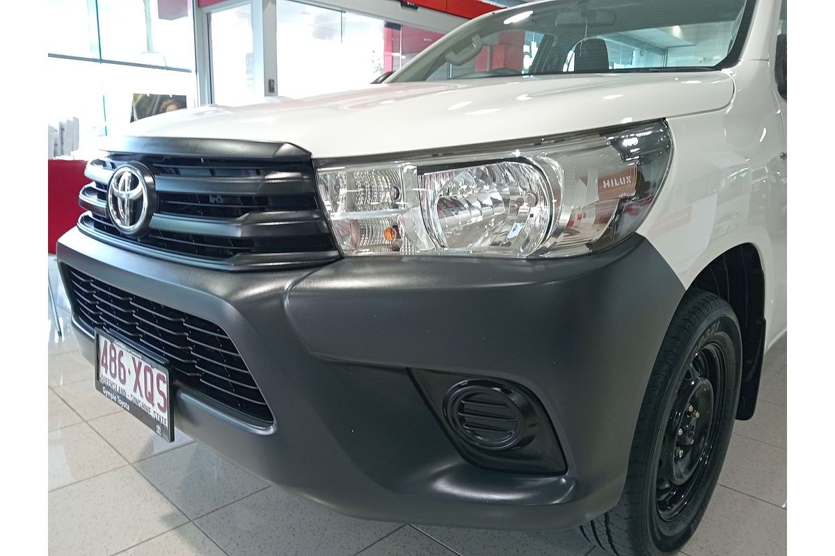 2017 Toyota Hilux Workmate TGN121R Rear Wheel Drive