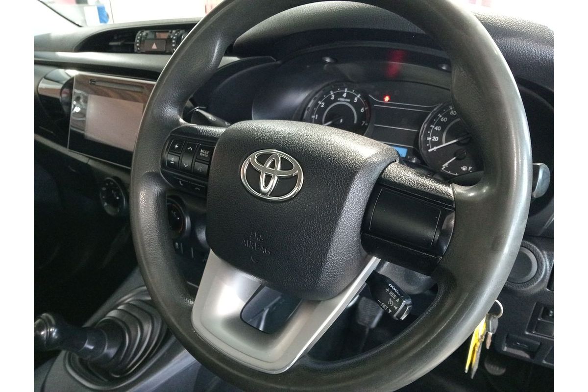 2017 Toyota Hilux Workmate TGN121R Rear Wheel Drive