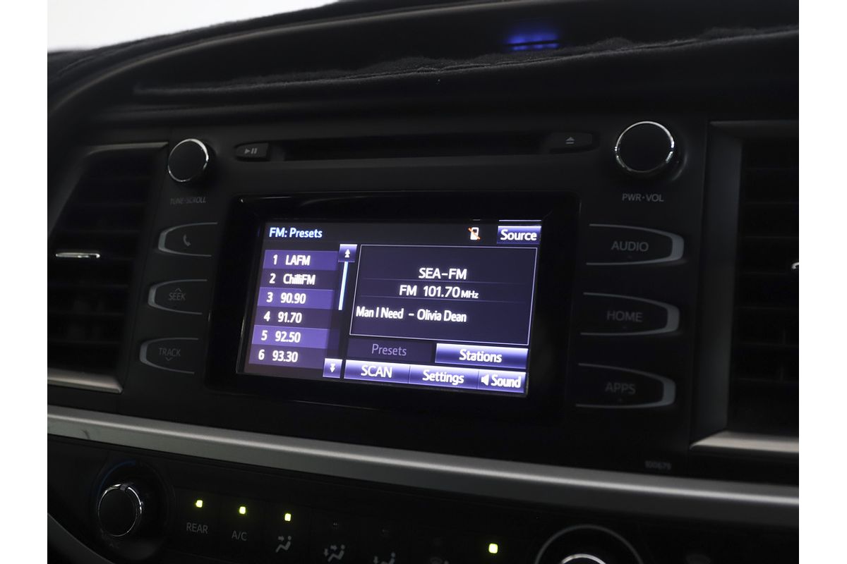 2017 Toyota KLUGER GX (4x4) AUTO 4D WAGON V6