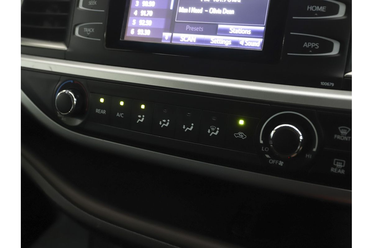 2017 Toyota KLUGER GX (4x4) AUTO 4D WAGON V6