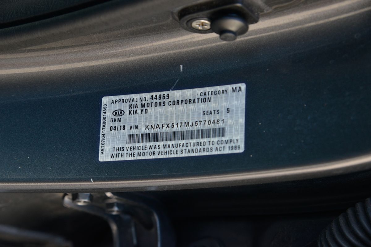 2018 Kia Cerato Sport YD