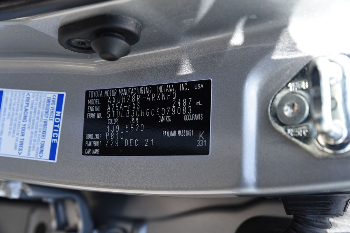 2021 Toyota Kluger GXL AXUH78R