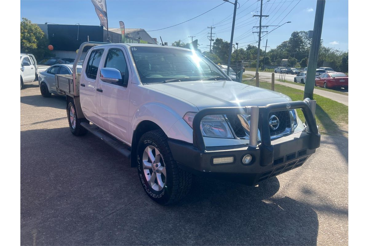 2012 Nissan Navara ST-X 550 D40 Series 5 4X4
