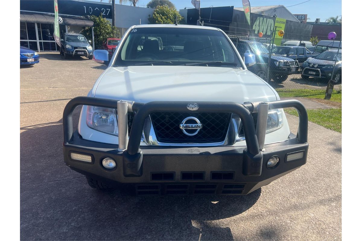 2012 Nissan Navara ST-X 550 D40 Series 5 4X4