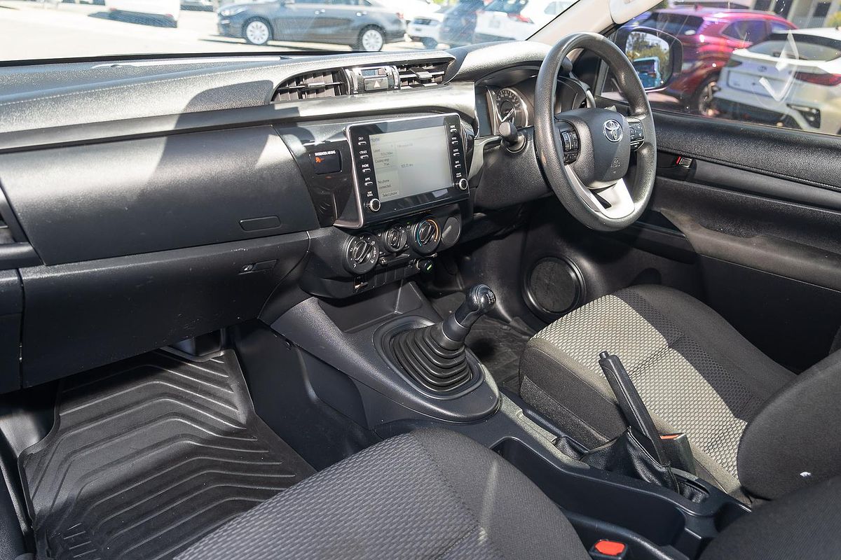 2021 Toyota Hilux Workmate TGN121R Rear Wheel Drive